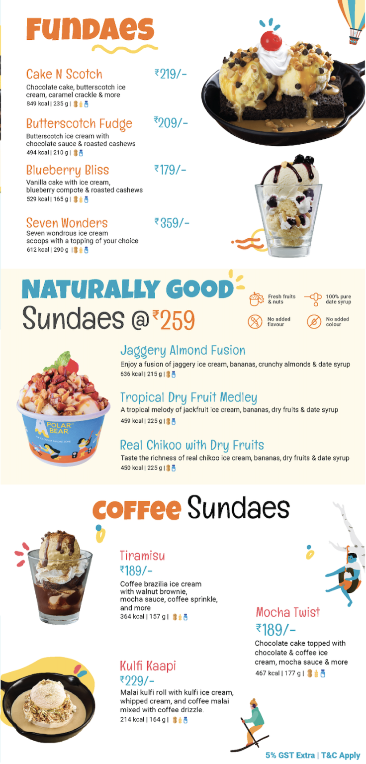 Menu Polar Bear Ice Creams menu-polar-bear-ice-creams